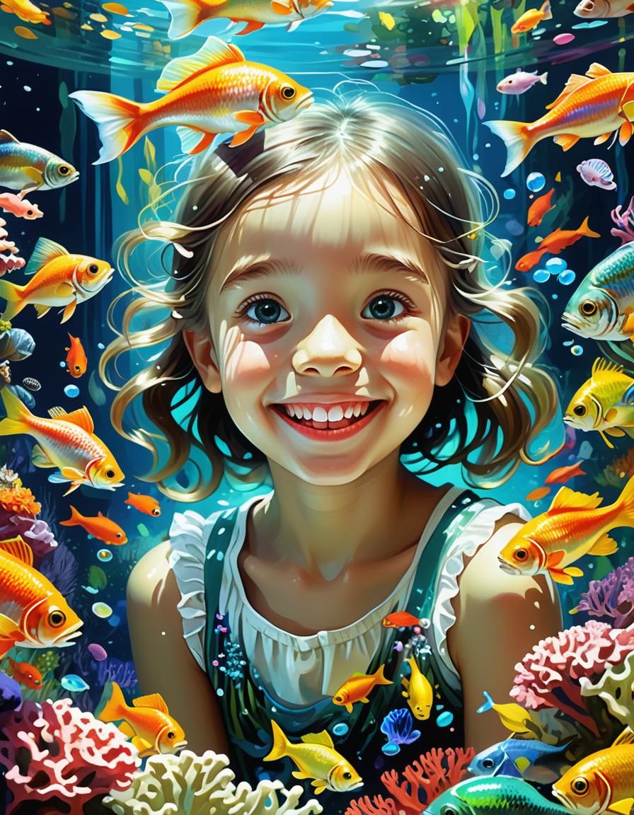 Marnie and the fish