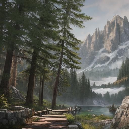 A Masterful Work of Art in the Style of a Visionary