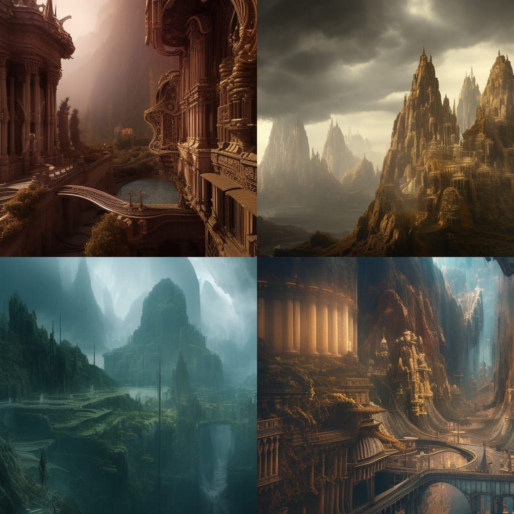 Epic Flow State in Digital Matte Painting