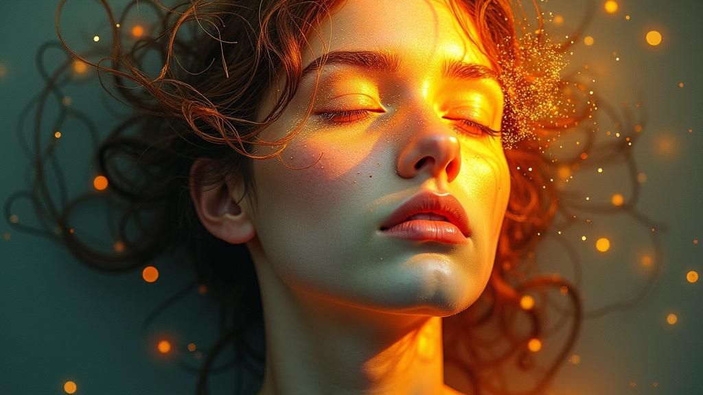 Ethereal Glow: Inner Light and Peace