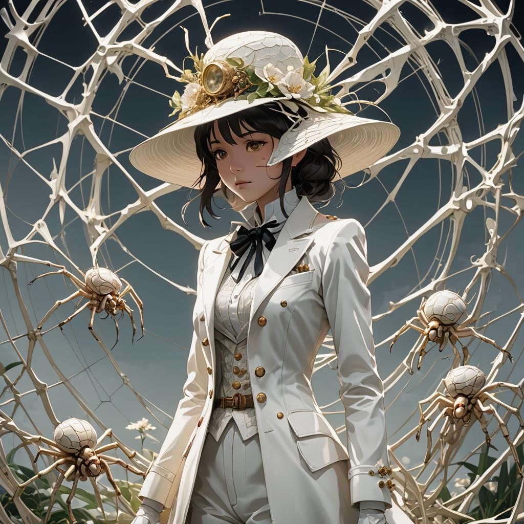 Dream Demon Spider in Anime Style