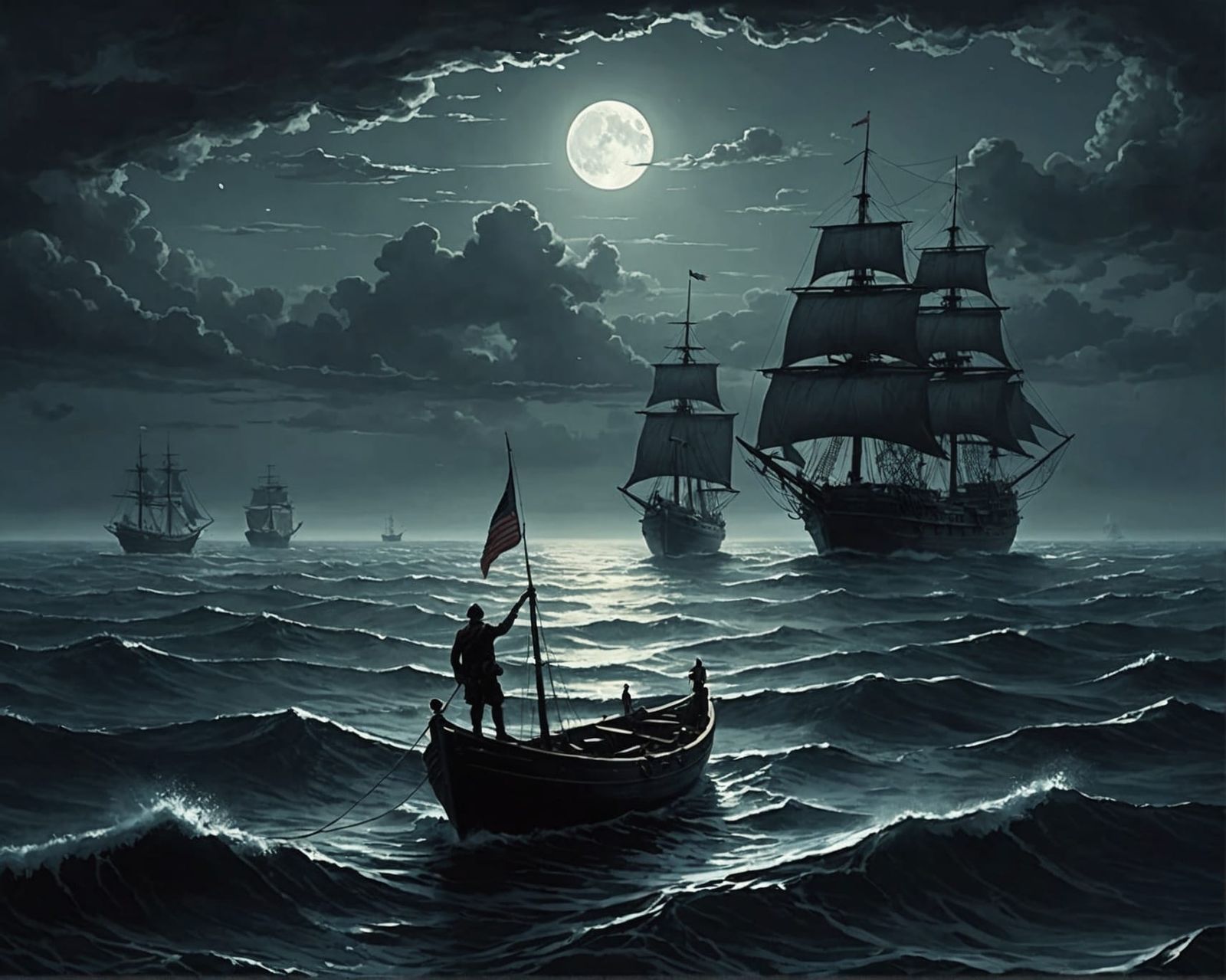 Island of Ignorance in Infinite Black Seas