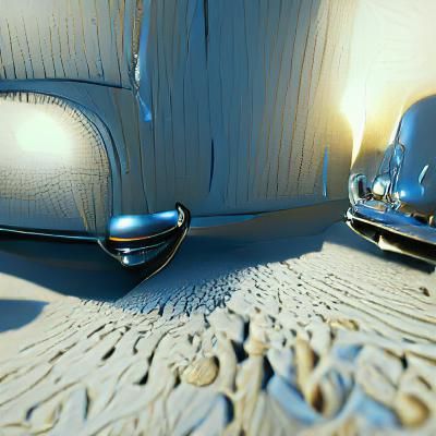 Classic Cars with 3D Shading