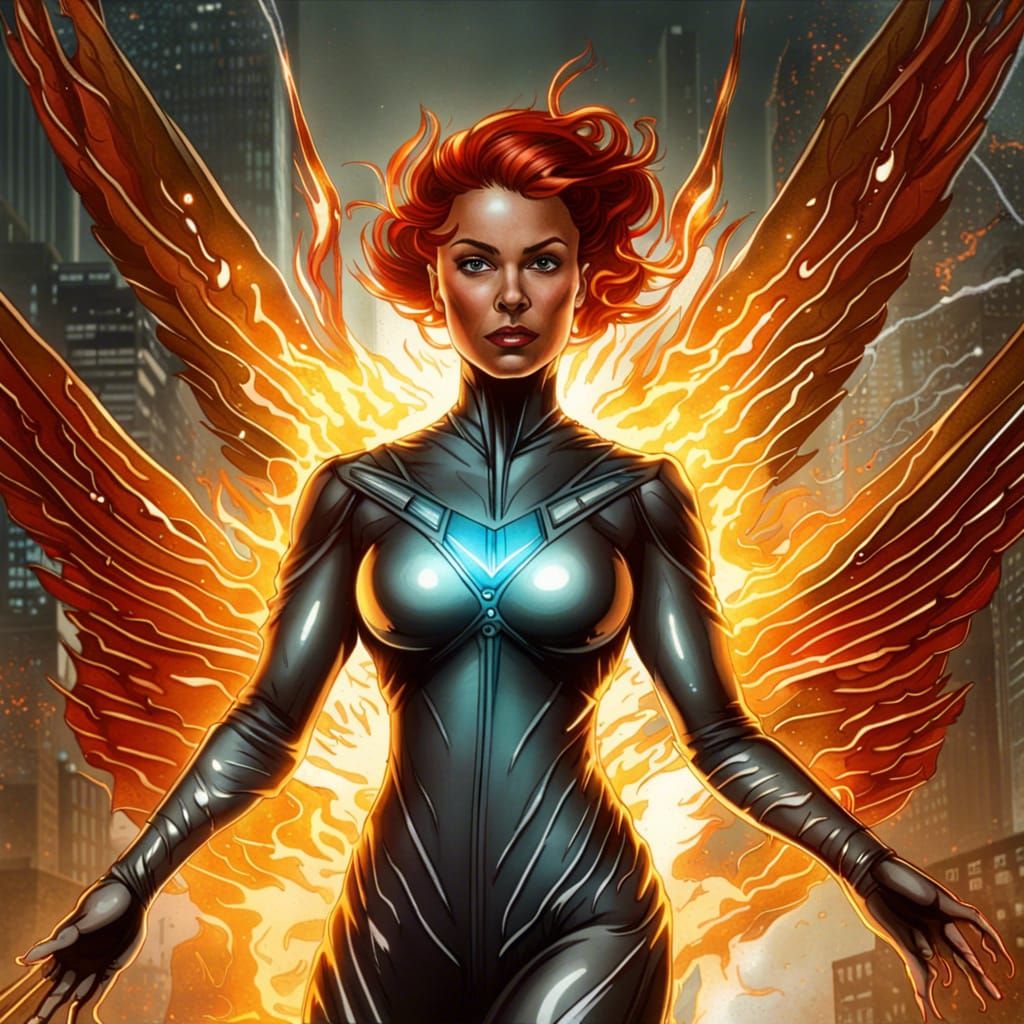 Jean Grey, Evolved Mutant with Phoenix Force Powers