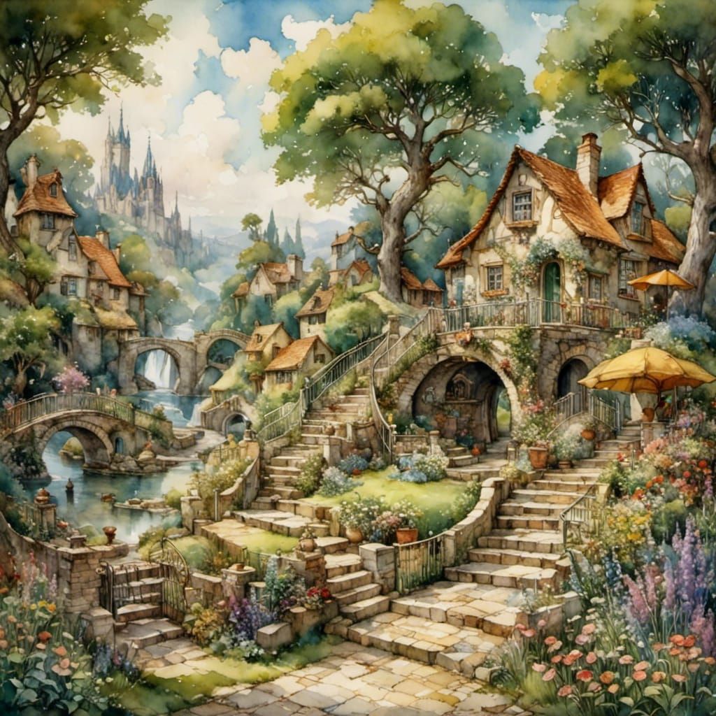 AI Generated Fairy Tale Image