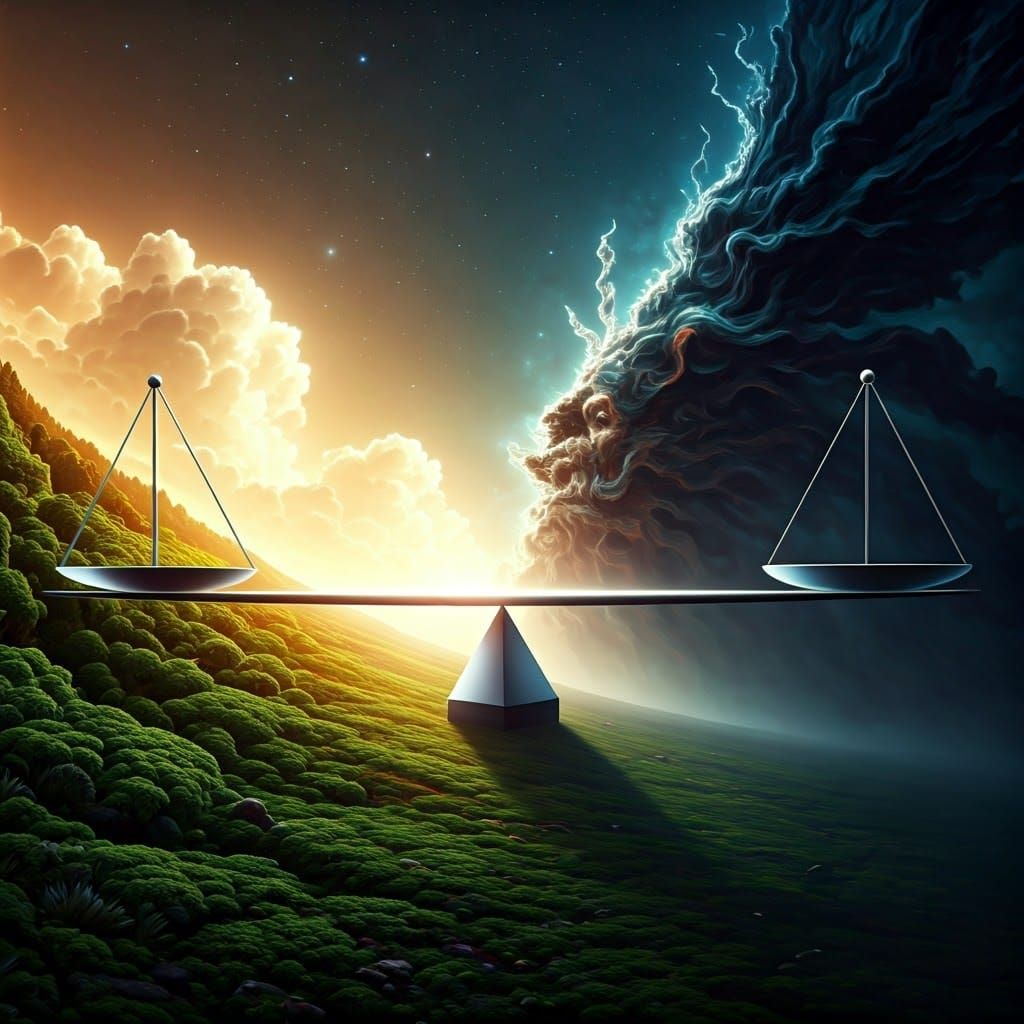 Libra's Cosmic Balance Beam in the Galaxy