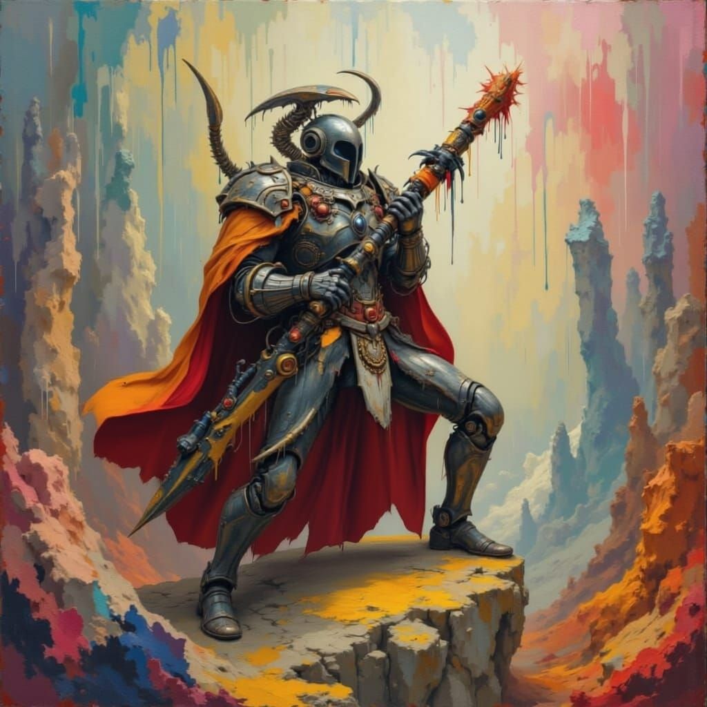 Components of Warhammer warrior