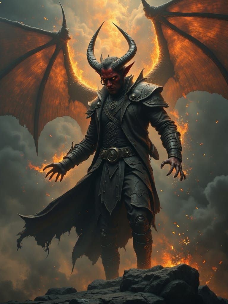 Enraged Tiefling