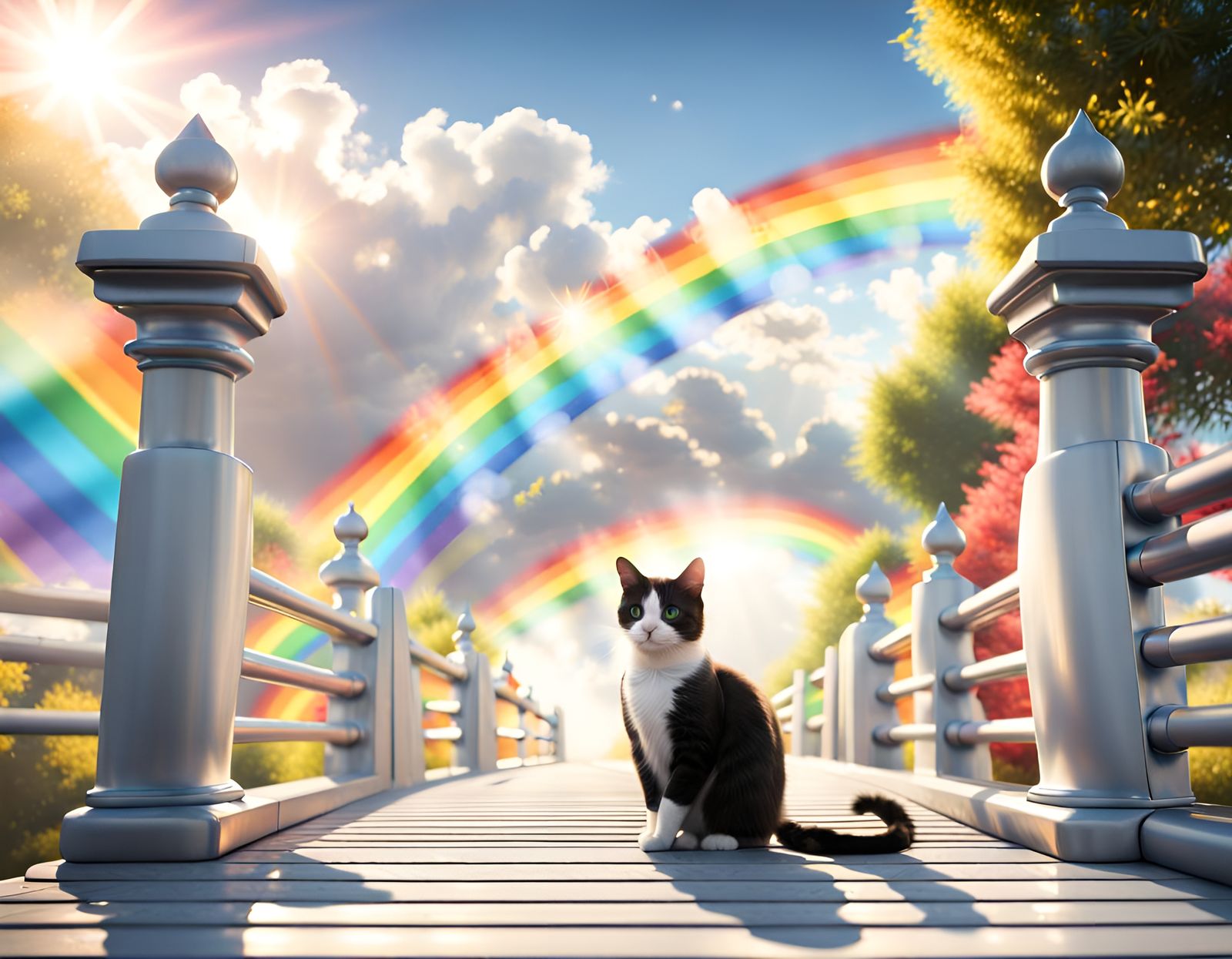 I’M OK NOW DAD. I’LL BE RIGHT HERE WAITING FOR YOU. 🐾