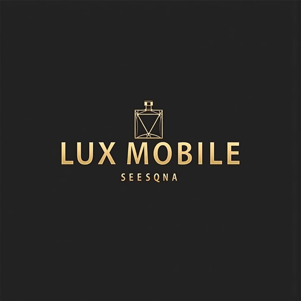 Elegant Logo for LuxMobile: Luxury Tech Design