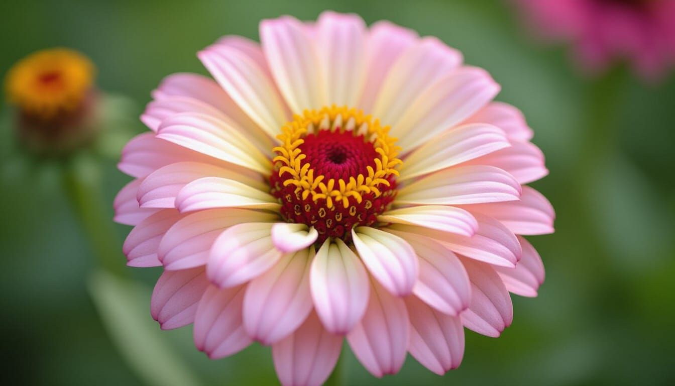 Astonishing Nostalgic Zinnia Flowers