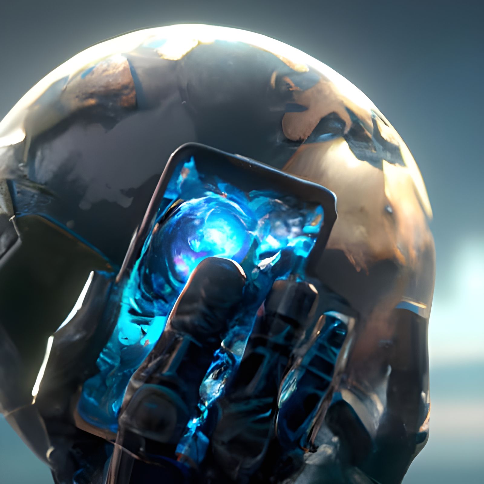 Earth Selfie: Dark Fantasy Concept Art