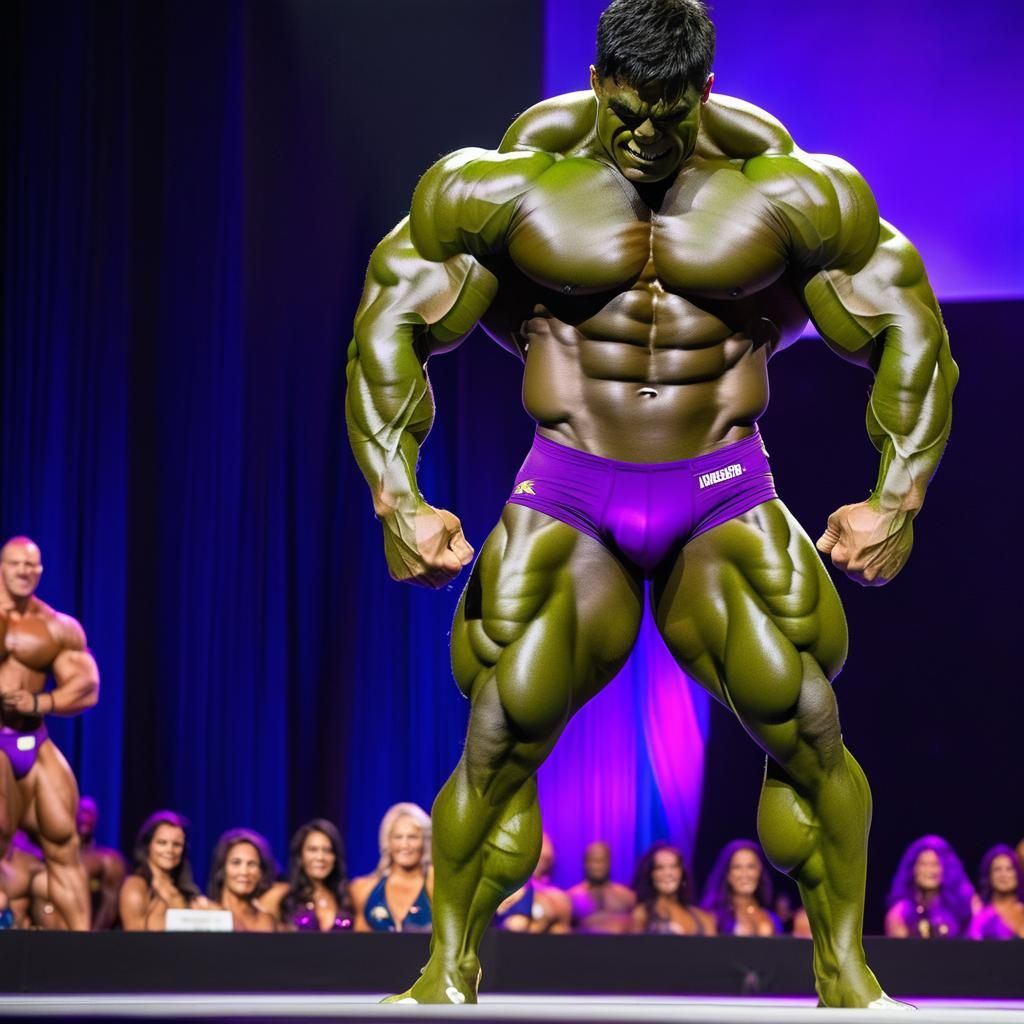 Hulk the greatest Bodybuilder There Is
