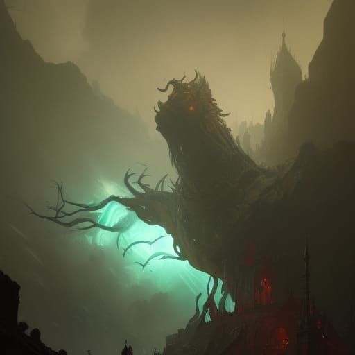 Dark Fantasy Concept Art in Unreal Engine