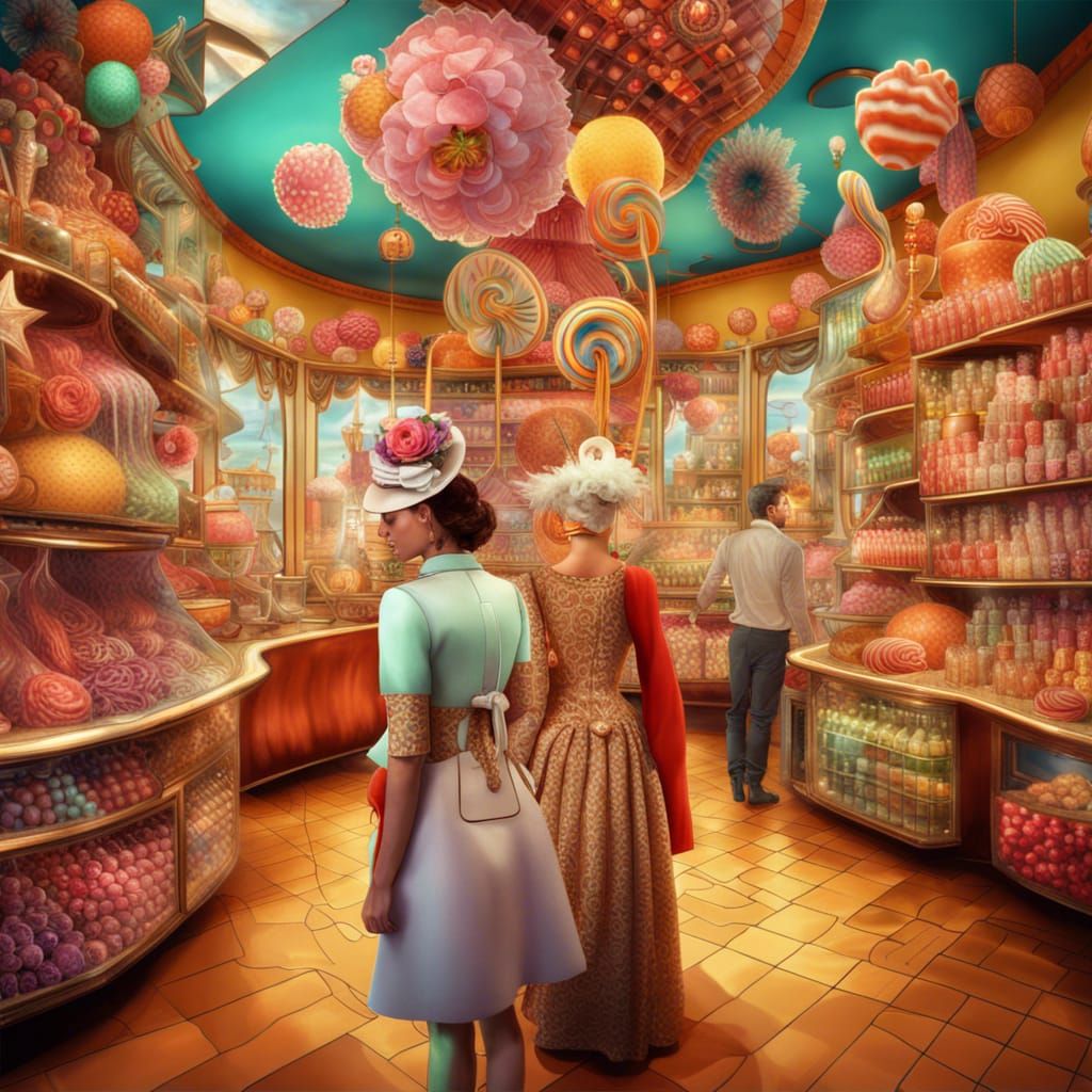 Fantasycore Candy Shop on Cruise Ship