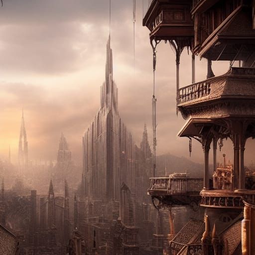 Epic Dramatic Digital Matte Painting