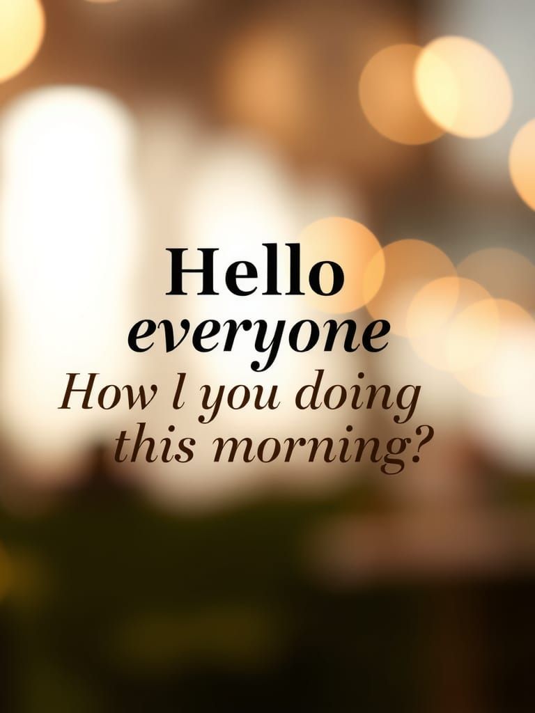 Elegant Calligraphy on White Page