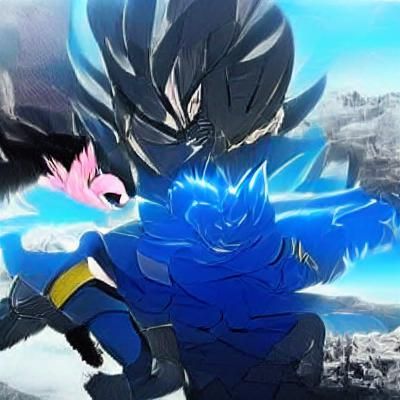 Epic Vegeta Blue vs Goku Black Anime Fight