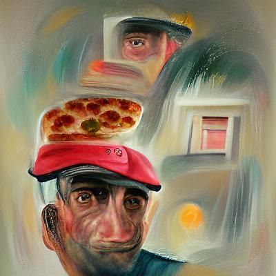 Portrait of a Pizza Man