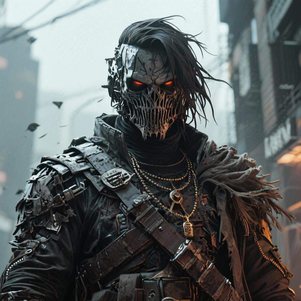 Grimdark Scapes in Constructivist Style