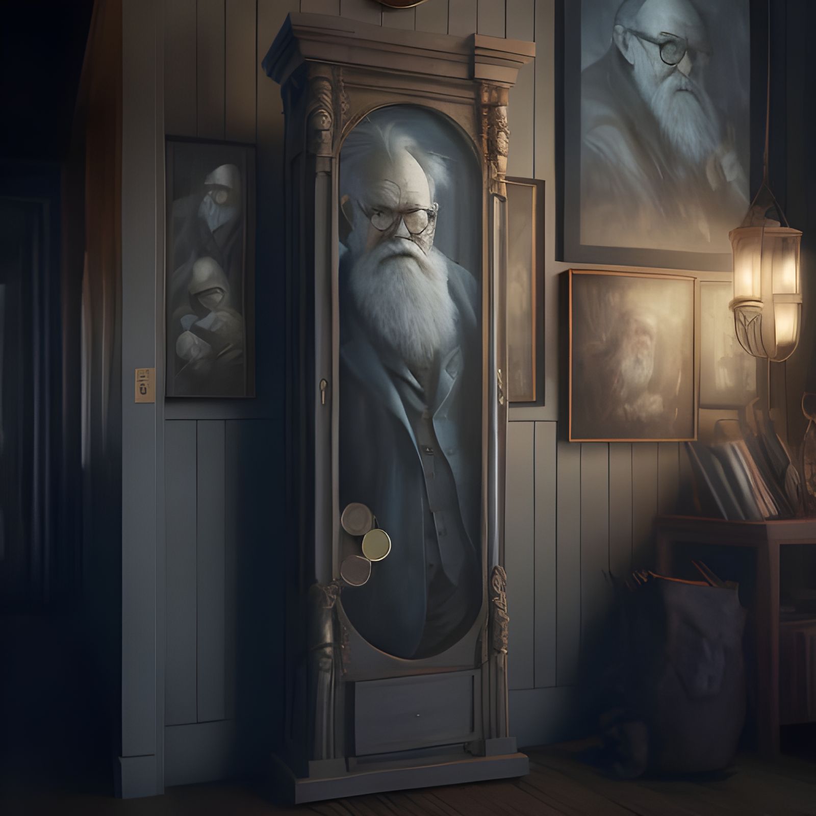 Literal Grandfather Clock