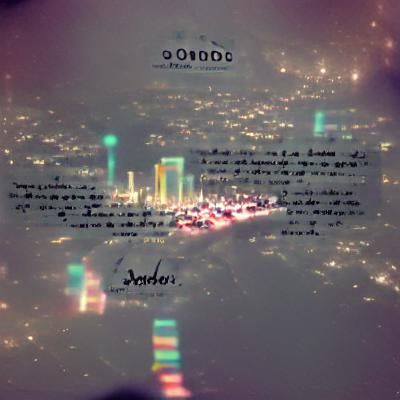 Minimalist Art Created from a Single Word