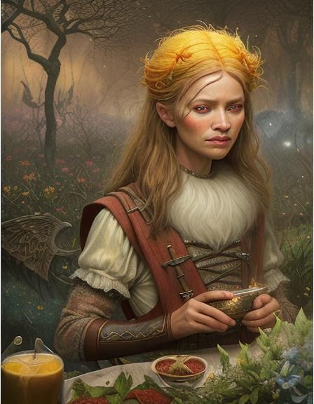 Magical Biological Forms in Surreal Photorealistic Style