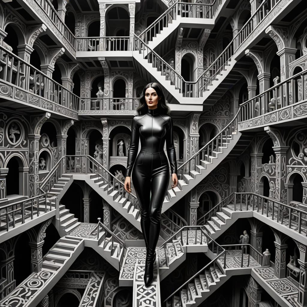 M.C. Escher-Inspired Thief Defies Gravity in Dreamscape Maze