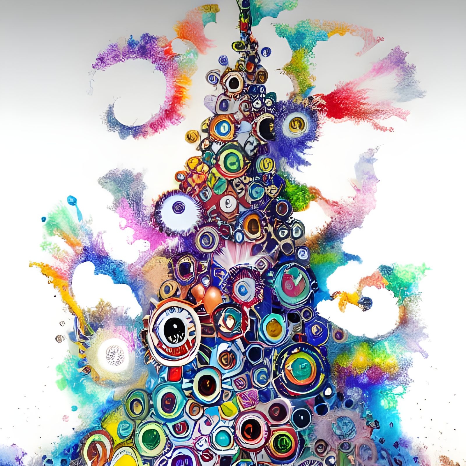 Fantastical Singing Ringing Tree, Detailed Matte Painting