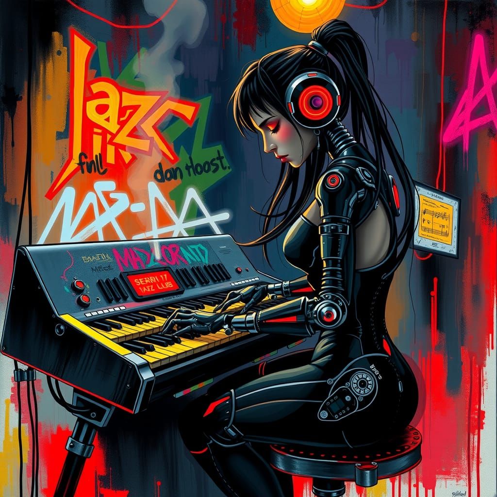 Android in a Jazz Club