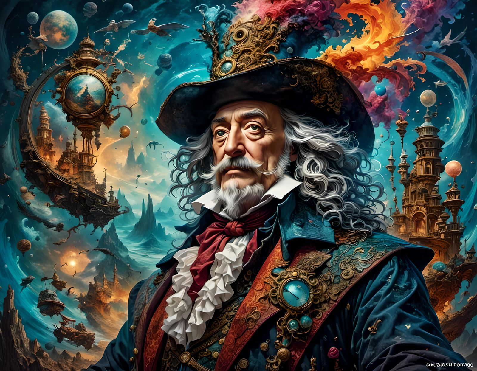 Baron Munchausen's Holographic Astral Adventures