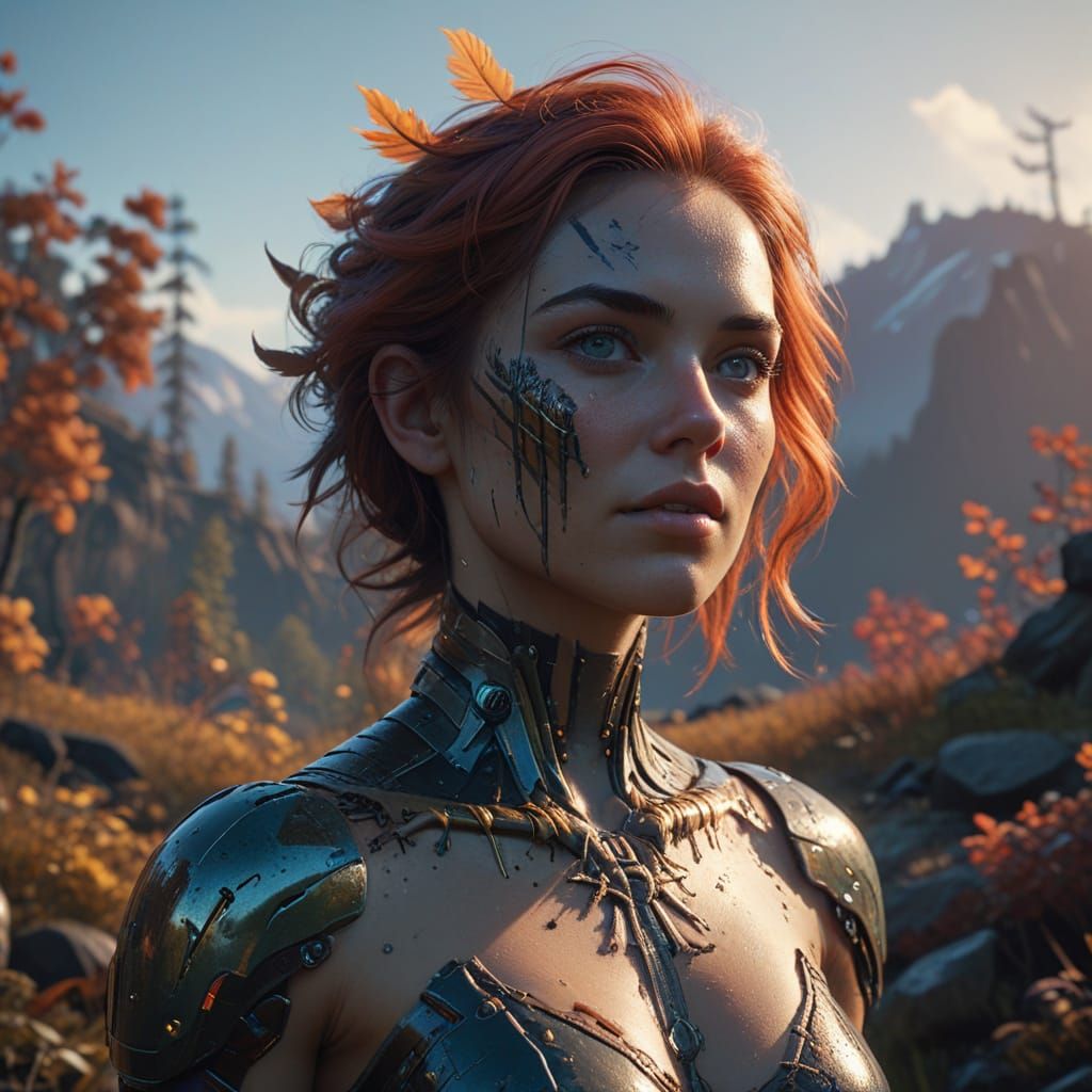 Ethereal Beauty Shines with Soft, Warm Light in a Blaze of C...