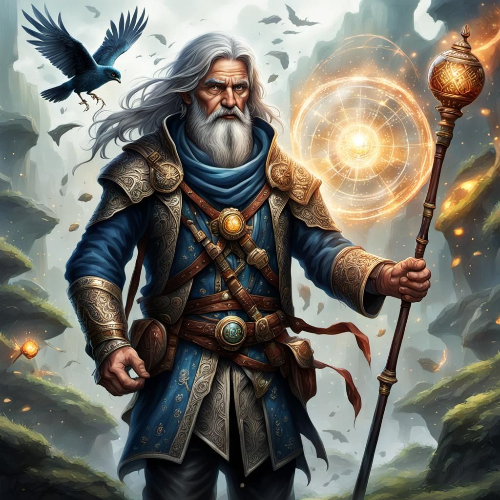 Detailed Magic User of Immense Power