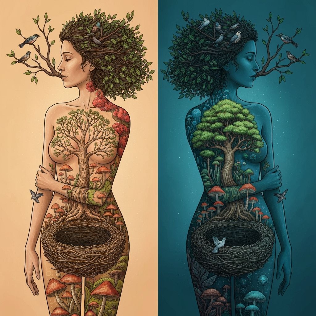 Ethereal Dance of Cosmic Energy and Dreamlike Fantasy