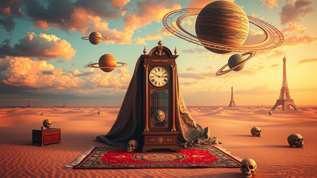 Surreal Dreamscapes with Whimsical Gravity