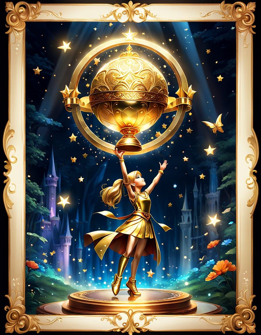 Abstract Visualisation Of Dreams And Goals