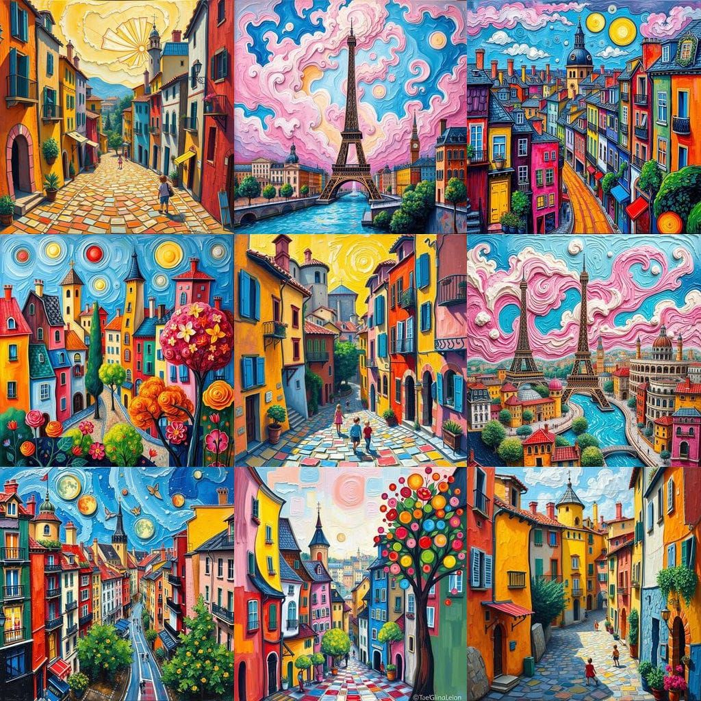 Whimsical Europe Through the Eyes of Youthful Dreamers