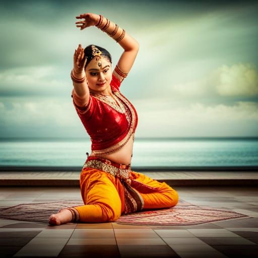 Cat Performs Bharatnatyam Dance on Stage
