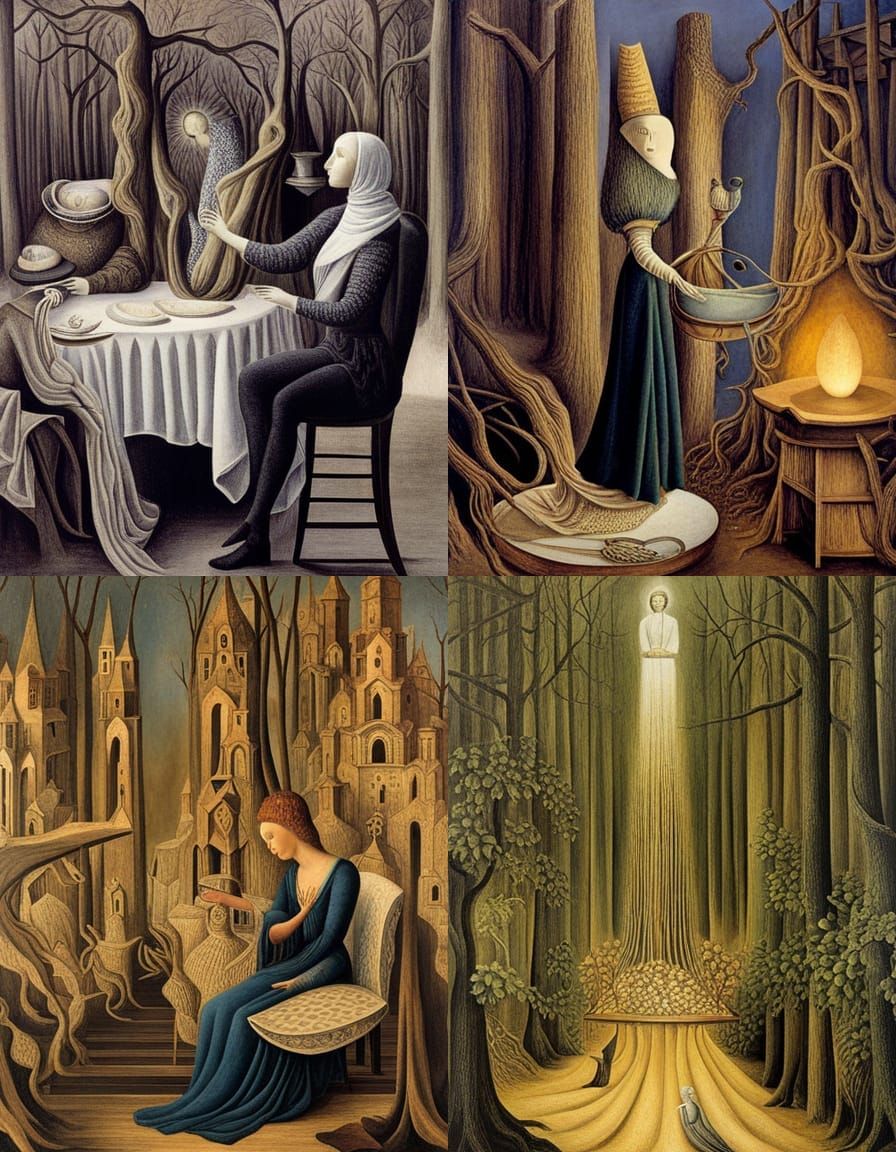 Surreal Scene in a Dreamlike Style