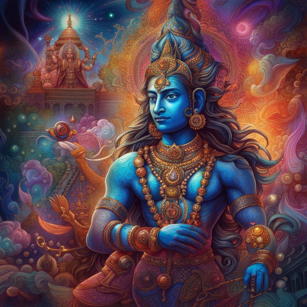 Cosmic Depiction of Ramayana and Mahabharata