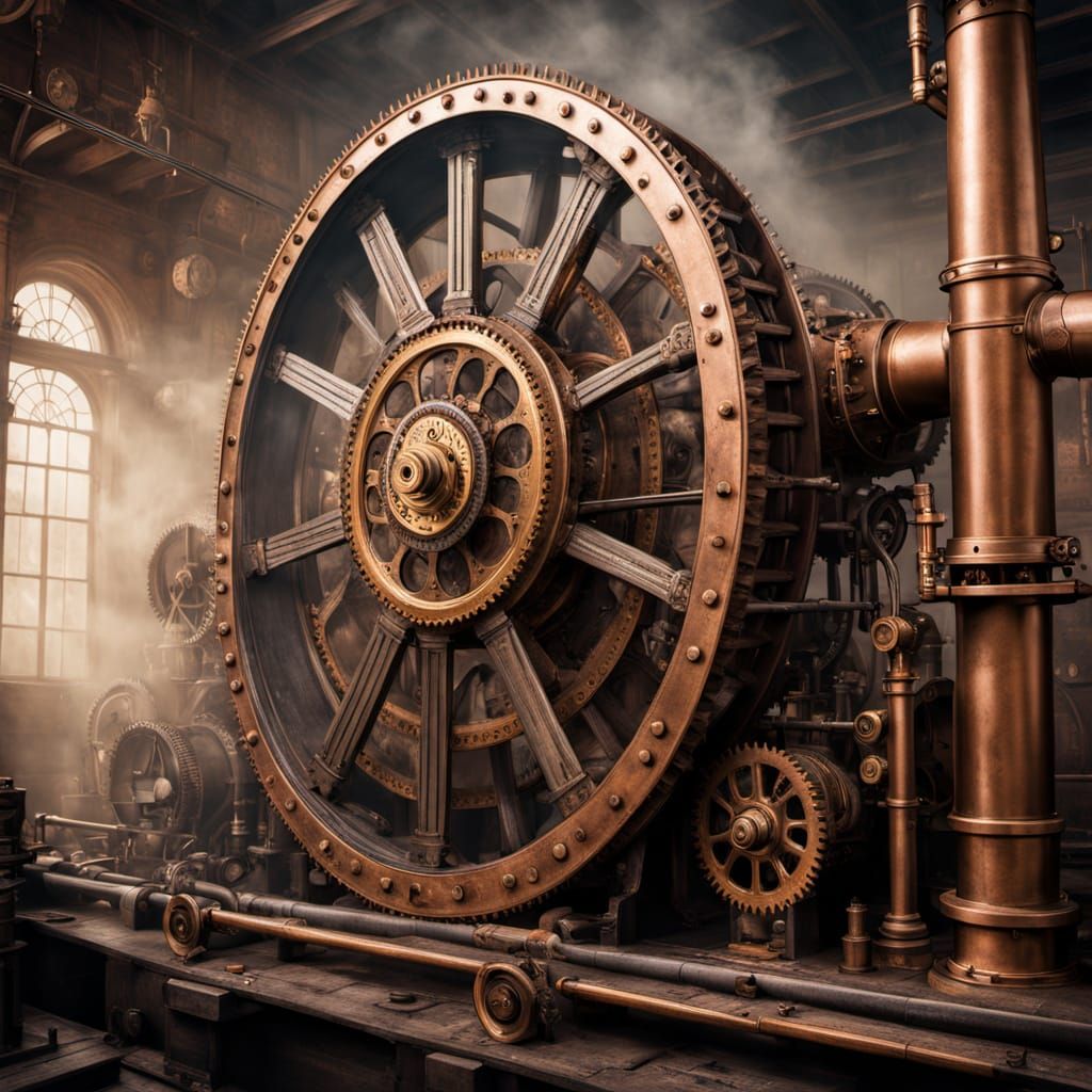 Steampunk Titanic in Brass and Steam