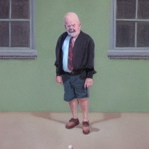 An Average Redditor in Gurney Style