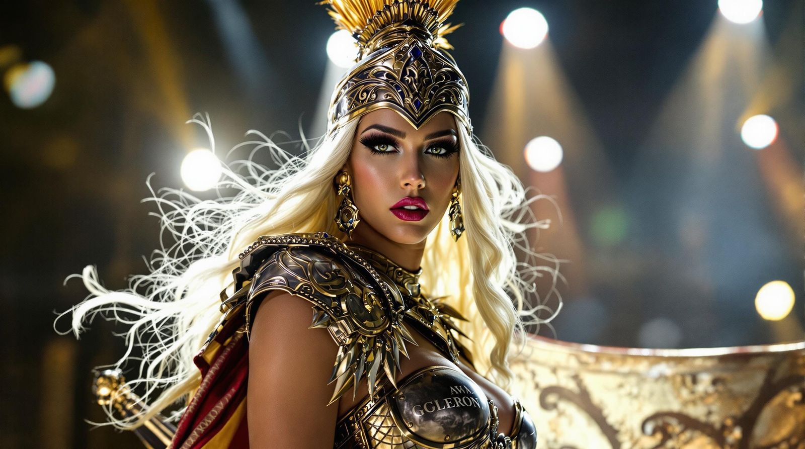 Ava Maximus: Gladiatorial Portrait in Dazzling Detail