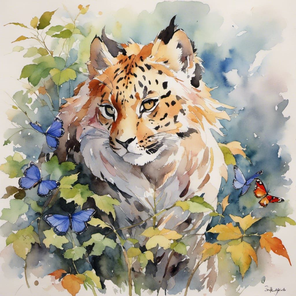 Soft and Fragile Animal Portrait