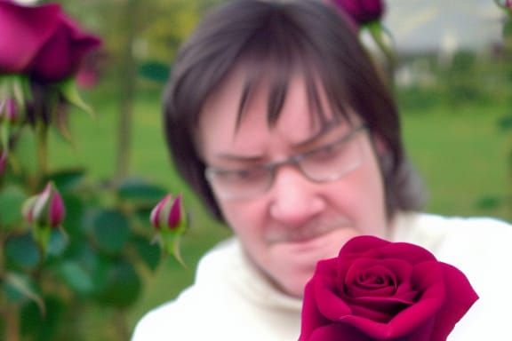 I am smelling like the roses somebody gave me on my birthday...
