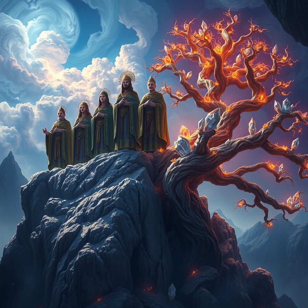 Mystical Teachers Conjure Reality Among Ancient Peaks