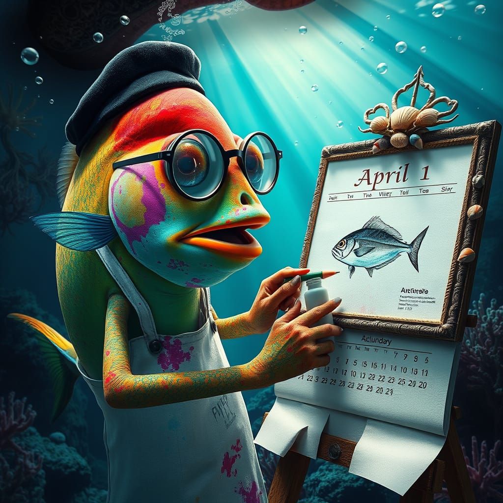 Surreal Underwater Artist Creates Tropical Masterpiece