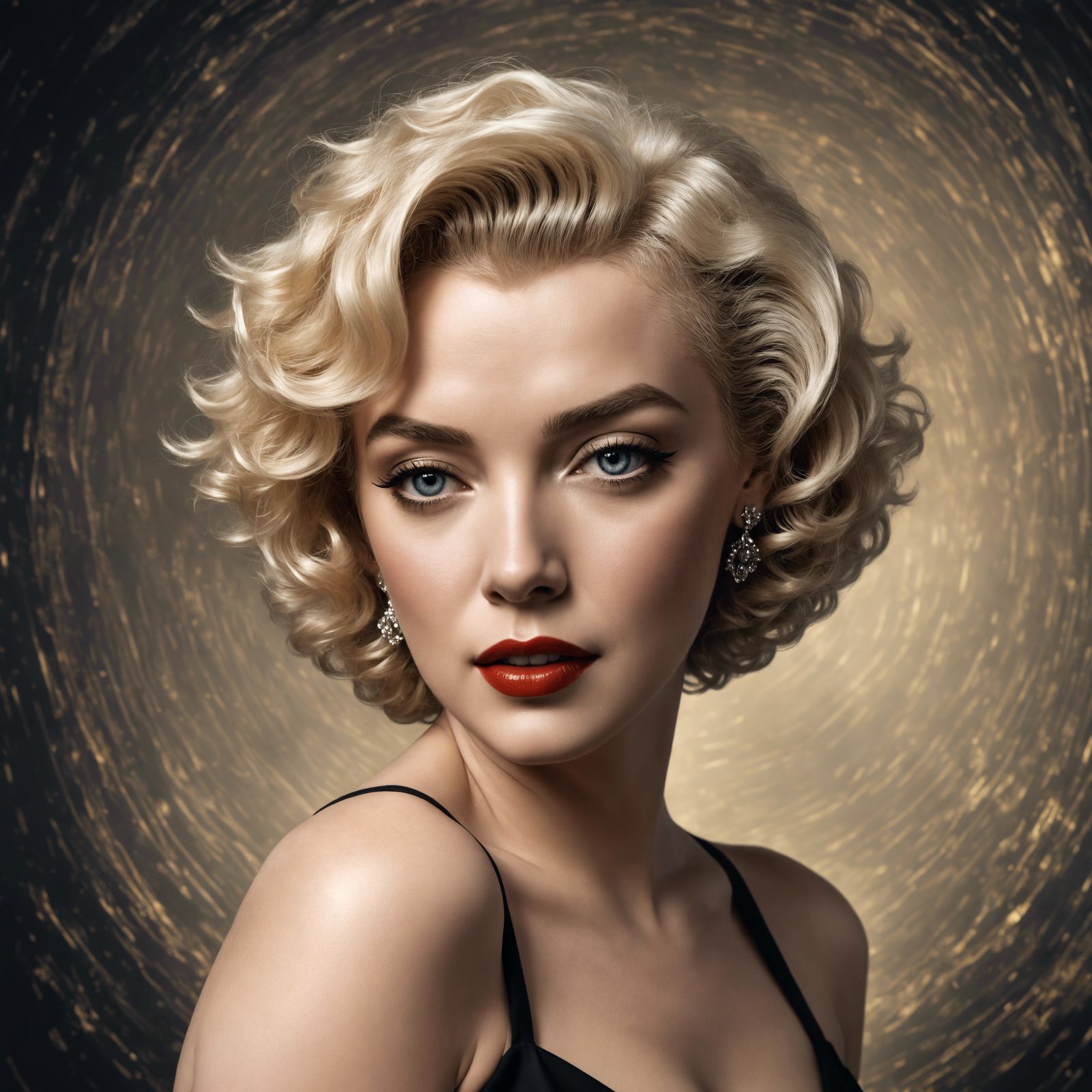 Marilyn Monroe: A Glamorous Fantasy Portrait