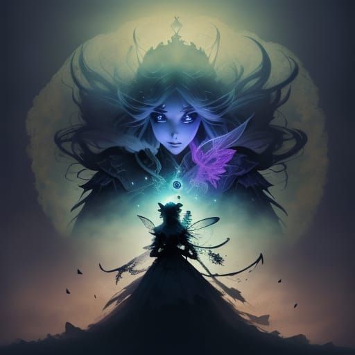 Abandoned Hallway Mindscape with Glowing Eyes