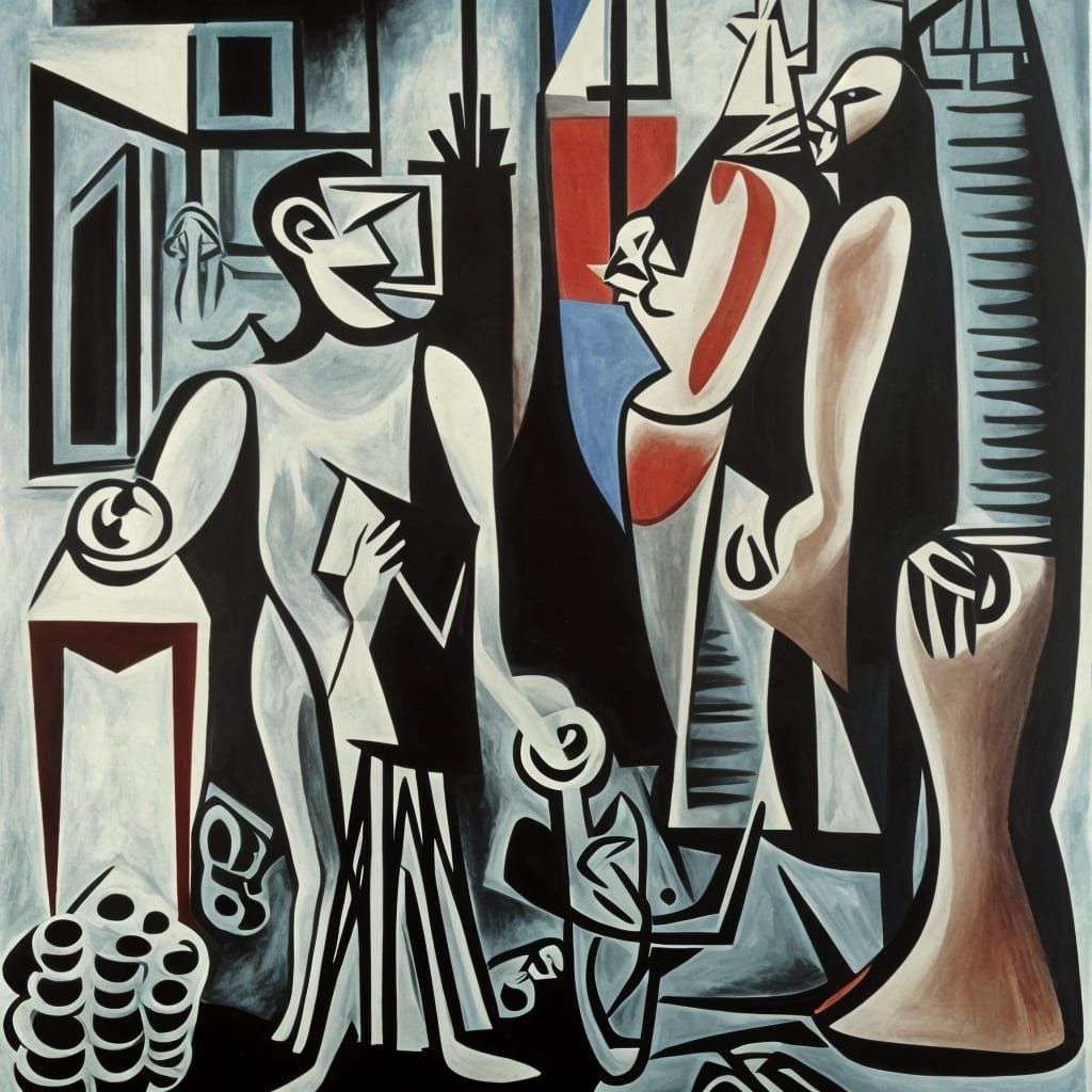 American Social Commentary: Picasso and Kent Influence